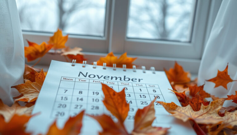 November – Tháng 11 Là Tháng Mấy Trong Năm